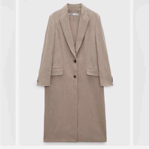 Zara Jackets & Blazers - Zara Women's Beige Trench Coat